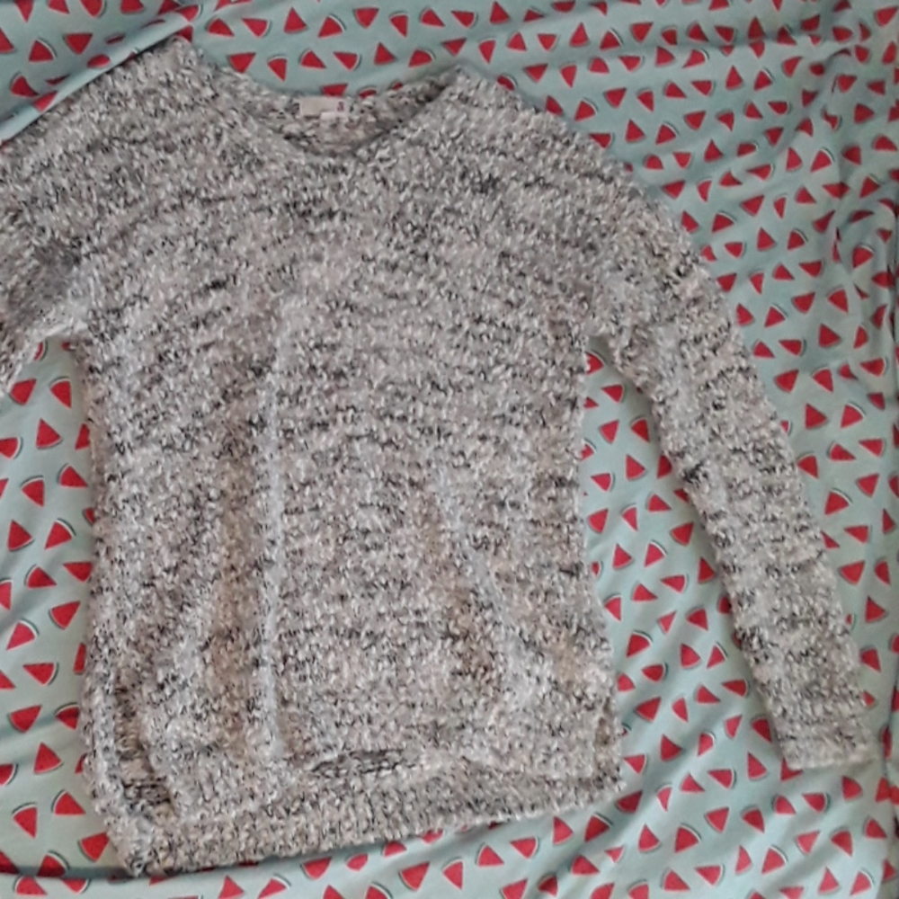 Fluffy sweater